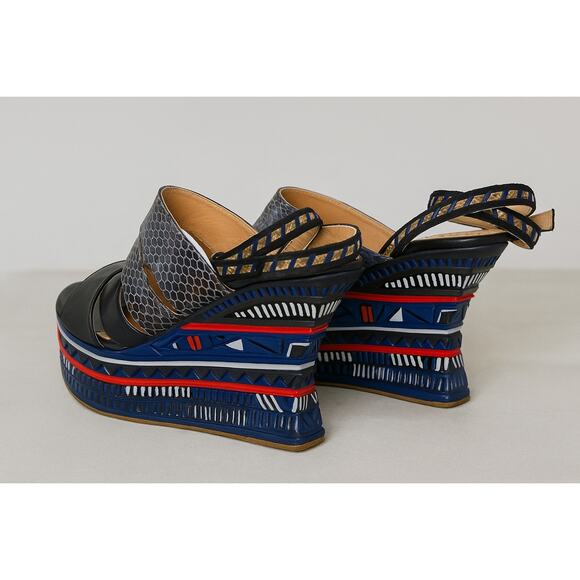 Opening Ceremony Multi Colored Wedge Sandals - Picture 10 of 10